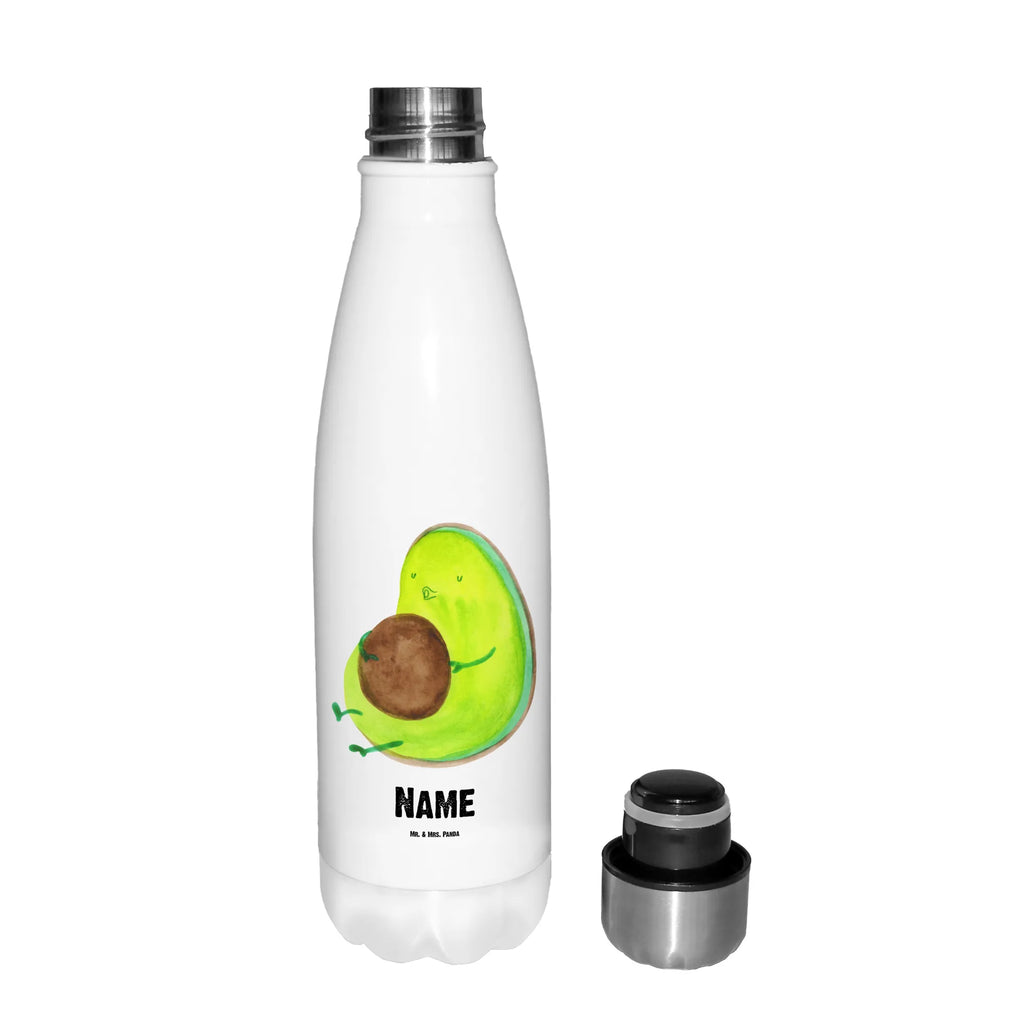 Personalisierte Thermosflasche Avocado pfeift Personalisierte Isolierflasche, Personalisierte Thermoflasche, Personalisierte Trinkflasche, Trinkflasche Mit Namen, Wunschname, Bedrucken, Namensflasche, Avocado, Veggie, Vegan, Gesund, Diät, Abnehmen, Ernährung, dick sein