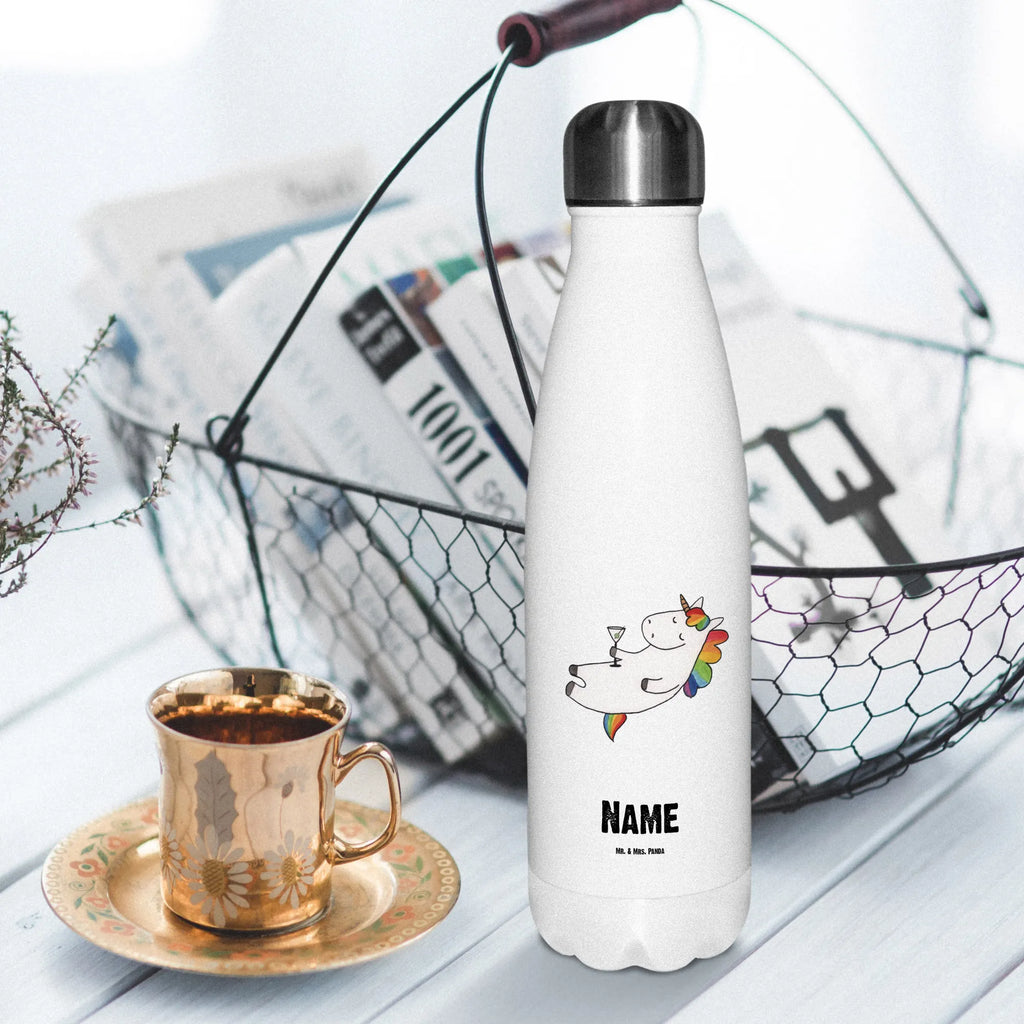 Personalisierte Thermosflasche Otter mit Seerose Personalisierte Isolierflasche, Personalisierte Thermoflasche, Personalisierte Trinkflasche, Trinkflasche Mit Namen, Wunschname, Bedrucken, Namensflasche, Otter, Fischotter, Seeotter, Otter Seeotter See Otter