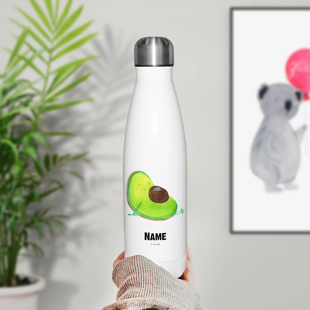 Personalisierte Thermosflasche Avocado schwanger Personalisierte Isolierflasche, Personalisierte Thermoflasche, Personalisierte Trinkflasche, Trinkflasche Mit Namen, Wunschname, Bedrucken, Namensflasche, Avocado, Veggie, Vegan, Gesund, schwanger, Schwangerschaft, Babyparty, Babyshower