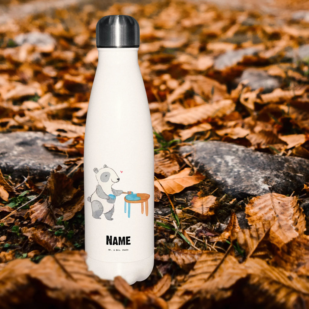 Personalisierte Thermosflasche Panda Möbel restaurieren Personalisierte Isolierflasche, Personalisierte Thermoflasche, Personalisierte Trinkflasche, Trinkflasche Mit Namen, Wunschname, Bedrucken, Namensflasche, Geschenk, Sport, Sportart, Hobby, Schenken, Danke, Dankeschön, Auszeichnung, Gewinn, Sportler, Möbel restaurieren, antike Möbel restaurieren, Handwerk, Restaurator