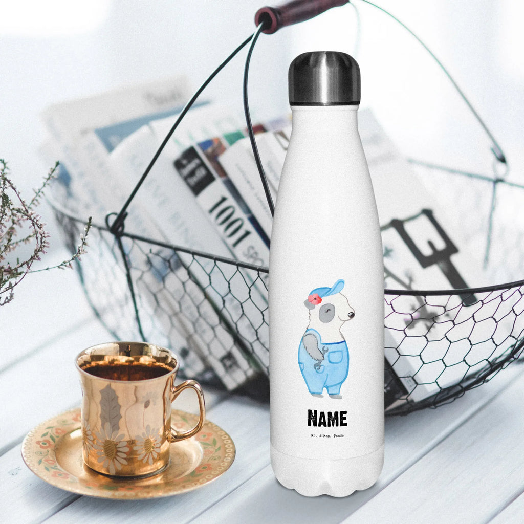 Personalisierte Thermosflasche Mechatronikerin für Kältetechnik mit Herz Personalisierte Isolierflasche, Personalisierte Thermoflasche, Personalisierte Trinkflasche, Trinkflasche Mit Namen, Wunschname, Bedrucken, Namensflasche, Beruf, Ausbildung, Jubiläum, Abschied, Rente, Kollege, Kollegin, Geschenk, Schenken, Arbeitskollege, Mitarbeiter, Firma, Danke, Dankeschön, Mechatronikerin für Kältetechnik, Gesellenprüfung