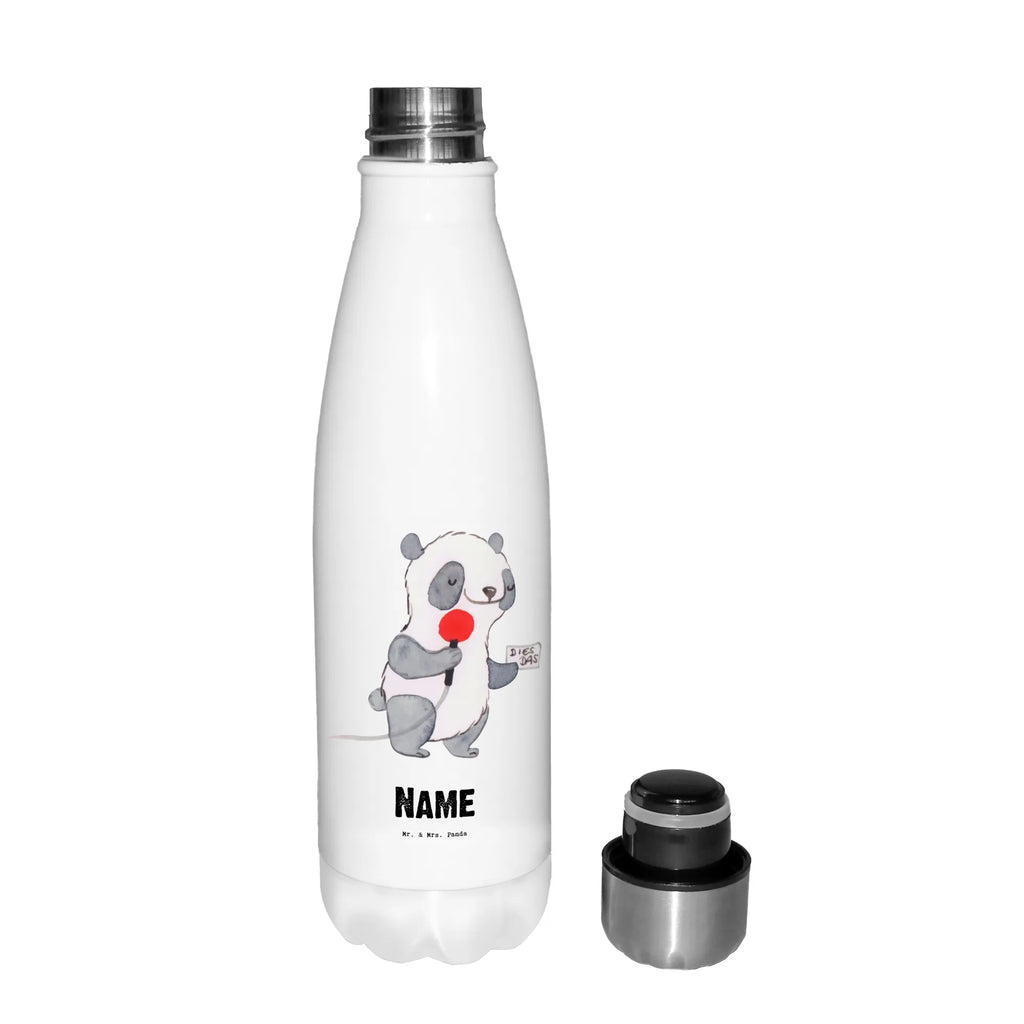 Personalisierte Thermosflasche Modejournalistin mit Herz Personalisierte Isolierflasche, Personalisierte Thermoflasche, Personalisierte Trinkflasche, Trinkflasche Mit Namen, Wunschname, Bedrucken, Namensflasche, Beruf, Ausbildung, Jubiläum, Abschied, Rente, Kollege, Kollegin, Geschenk, Schenken, Arbeitskollege, Mitarbeiter, Firma, Danke, Dankeschön, Modejournalistin, Journalistin, Reporterin, Redakteurin, Pressebüro, Studium