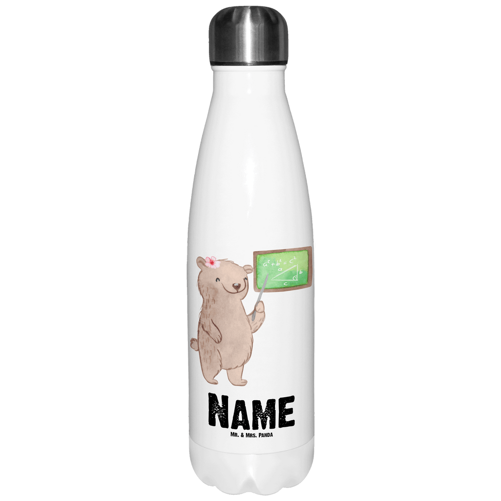 Personalisierte Thermosflasche Nachhilfelehrer Mathe mit Herz Personalisierte Isolierflasche, Personalisierte Thermoflasche, Personalisierte Trinkflasche, Trinkflasche Mit Namen, Wunschname, Bedrucken, Namensflasche, Beruf, Ausbildung, Jubiläum, Abschied, Rente, Kollege, Kollegin, Geschenk, Schenken, Arbeitskollege, Mitarbeiter, Firma, Danke, Dankeschön, Mathematik Nachhilfelehrer, Mathe Nachhilfe, Nachhilfeunterrricht