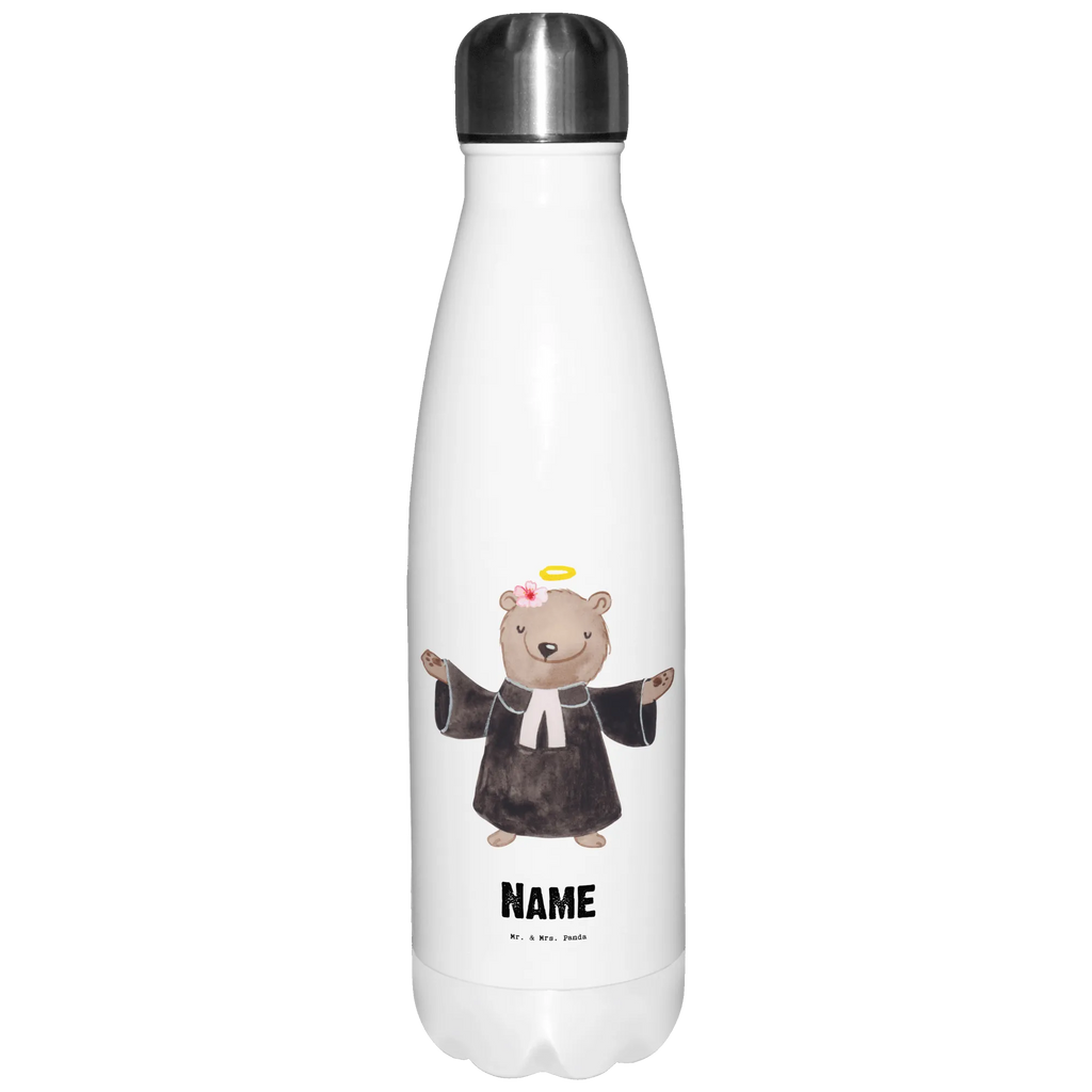 Personalisierte Thermosflasche Pastorin mit Herz Personalisierte Isolierflasche, Personalisierte Thermoflasche, Personalisierte Trinkflasche, Trinkflasche Mit Namen, Wunschname, Bedrucken, Namensflasche, Beruf, Ausbildung, Jubiläum, Abschied, Rente, Kollege, Kollegin, Geschenk, Schenken, Arbeitskollege, Mitarbeiter, Firma, Danke, Dankeschön, Pastorin, Dienerin Gottes<br />Geistliche, Pfarrerin, Predigerin<br />Priesterin, Theologin, Kirche