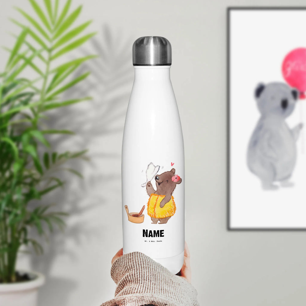 Personalisierte Thermosflasche Saunameisterin mit Herz Personalisierte Isolierflasche, Personalisierte Thermoflasche, Personalisierte Trinkflasche, Trinkflasche Mit Namen, Wunschname, Bedrucken, Namensflasche, Beruf, Ausbildung, Jubiläum, Abschied, Rente, Kollege, Kollegin, Geschenk, Schenken, Arbeitskollege, Mitarbeiter, Firma, Danke, Dankeschön