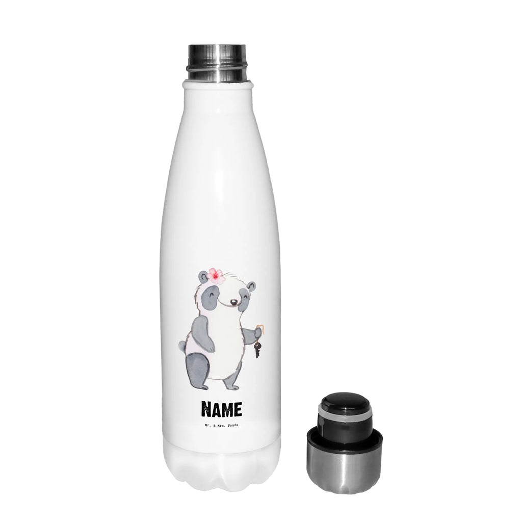 Personalisierte Thermosflasche Vermieterin mit Herz Personalisierte Isolierflasche, Personalisierte Thermoflasche, Personalisierte Trinkflasche, Trinkflasche Mit Namen, Wunschname, Bedrucken, Namensflasche, Beruf, Ausbildung, Jubiläum, Abschied, Rente, Kollege, Kollegin, Geschenk, Schenken, Arbeitskollege, Mitarbeiter, Firma, Danke, Dankeschön