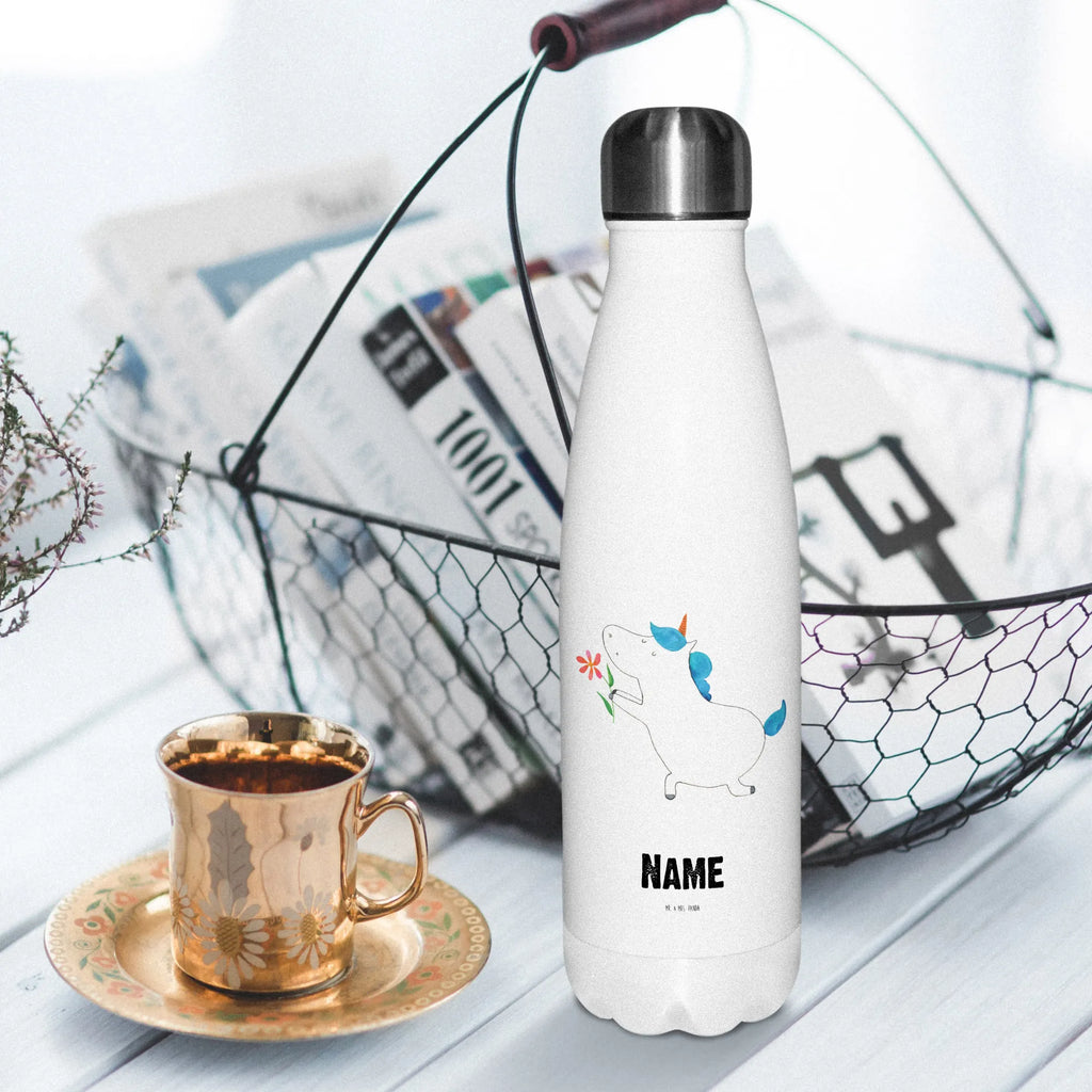 Personalisierte Thermosflasche Einhorn Blume Personalisierte Isolierflasche, Personalisierte Thermoflasche, Personalisierte Trinkflasche, Trinkflasche Mit Namen, Wunschname, Bedrucken, Namensflasche, Einhorn, Einhörner, Einhorn Deko, Unicorn, Liebe, Liebesbeweis, Antrag, Heiratsantrag, Verlobung, Ehepaar, Pärchen, Partner, Freund, Freundin, Ehe, heiraten