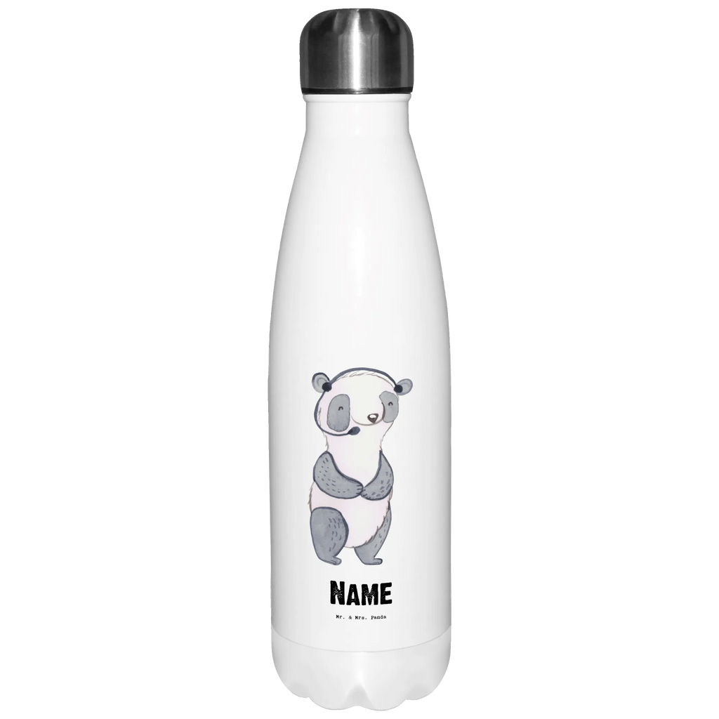 Personalisierte Thermosflasche Kundendienstmitarbeiter mit Herz Personalisierte Isolierflasche, Personalisierte Thermoflasche, Personalisierte Trinkflasche, Trinkflasche Mit Namen, Wunschname, Bedrucken, Namensflasche, Beruf, Ausbildung, Jubiläum, Abschied, Rente, Kollege, Kollegin, Geschenk, Schenken, Arbeitskollege, Mitarbeiter, Firma, Danke, Dankeschön, Kundendienstmitarbeiter, Callcenteragent, customer service, backoffice mitarbeiter