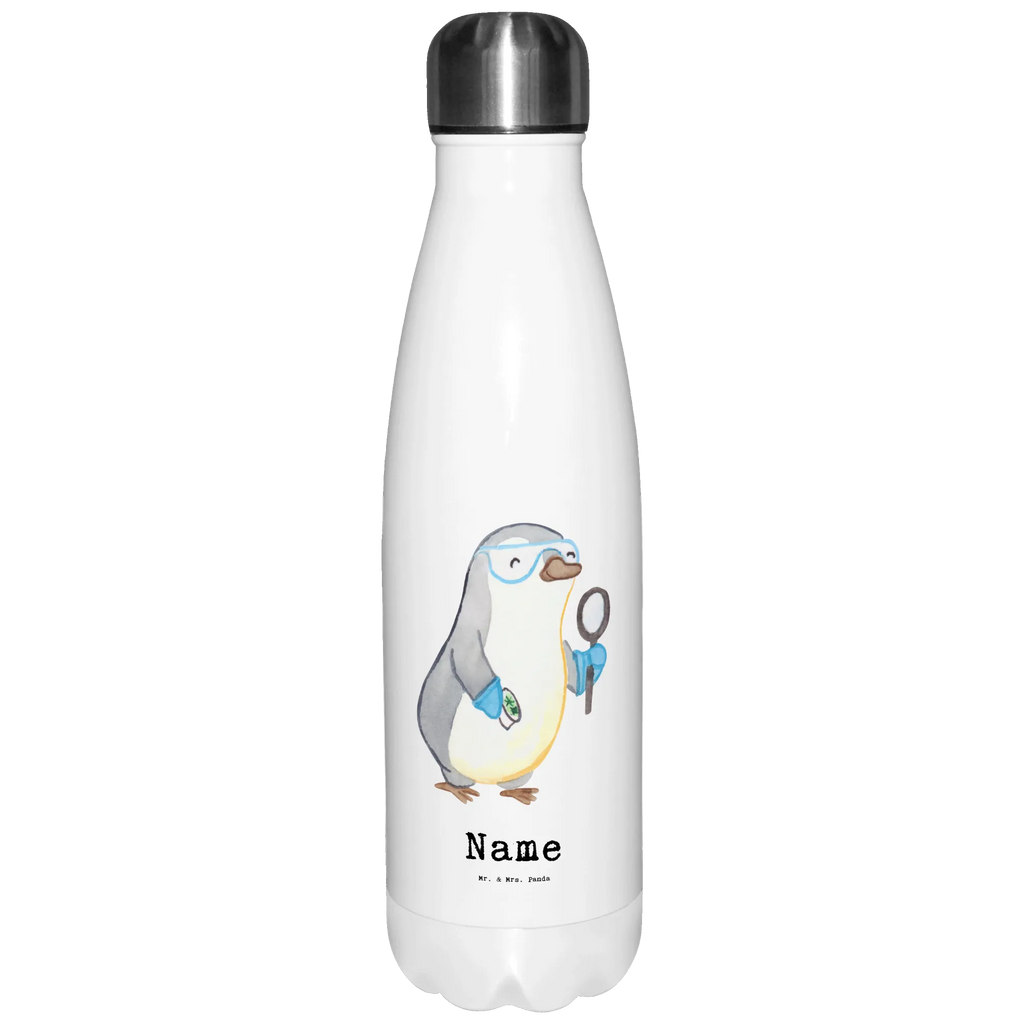 Personalisierte Thermosflasche Mikrobiologe mit Herz Personalisierte Isolierflasche, Personalisierte Thermoflasche, Personalisierte Trinkflasche, Trinkflasche Mit Namen, Wunschname, Bedrucken, Namensflasche, Beruf, Ausbildung, Jubiläum, Abschied, Rente, Kollege, Kollegin, Geschenk, Schenken, Arbeitskollege, Mitarbeiter, Firma, Danke, Dankeschön, Mikrobiologe, Naturwissenschaftler, Labor, Forschung