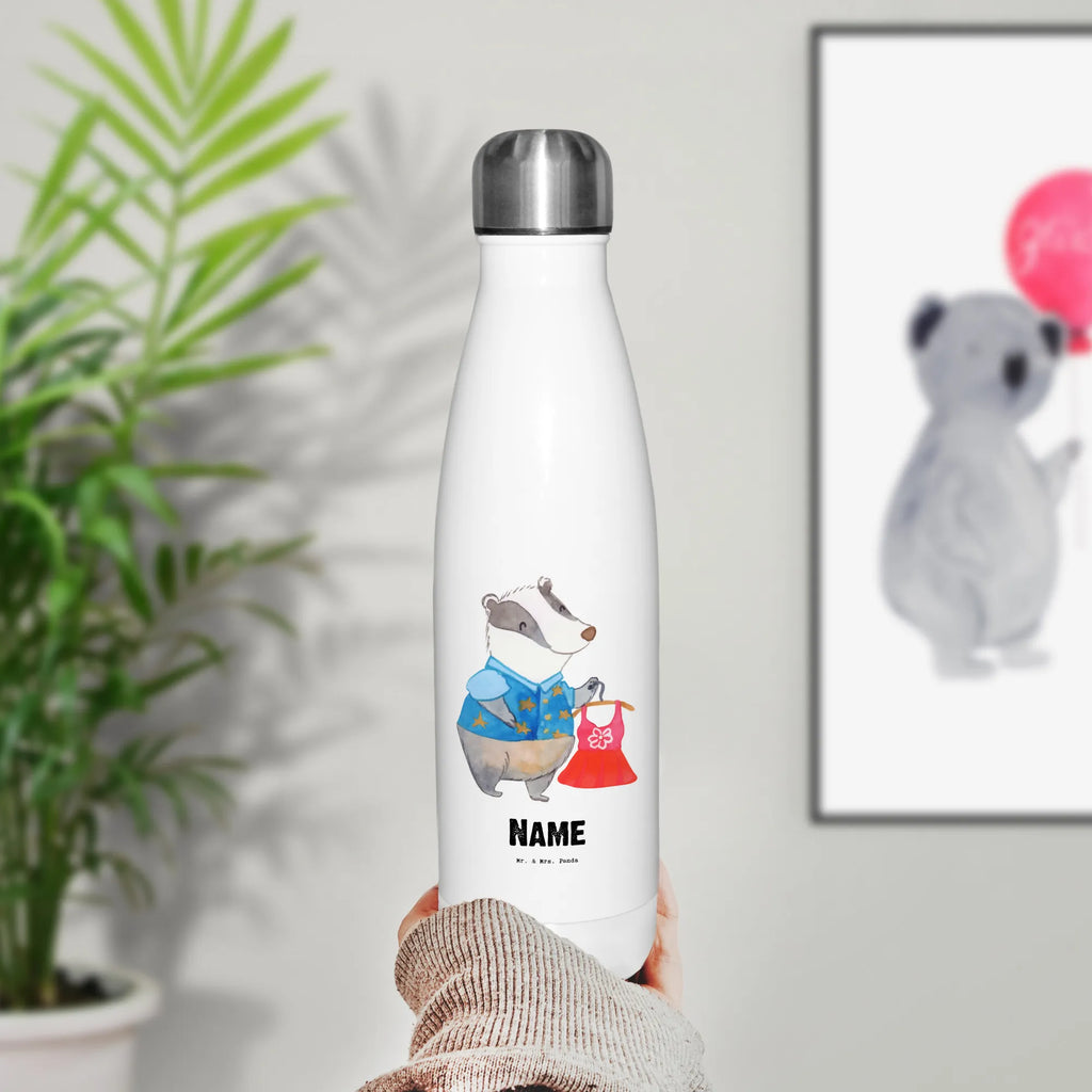 Personalisierte Thermosflasche Modedesigner mit Herz Personalisierte Isolierflasche, Personalisierte Thermoflasche, Personalisierte Trinkflasche, Trinkflasche Mit Namen, Wunschname, Bedrucken, Namensflasche, Beruf, Ausbildung, Jubiläum, Abschied, Rente, Kollege, Kollegin, Geschenk, Schenken, Arbeitskollege, Mitarbeiter, Firma, Danke, Dankeschön, Modedesigner, Fashion Designer, Modeschöpfer