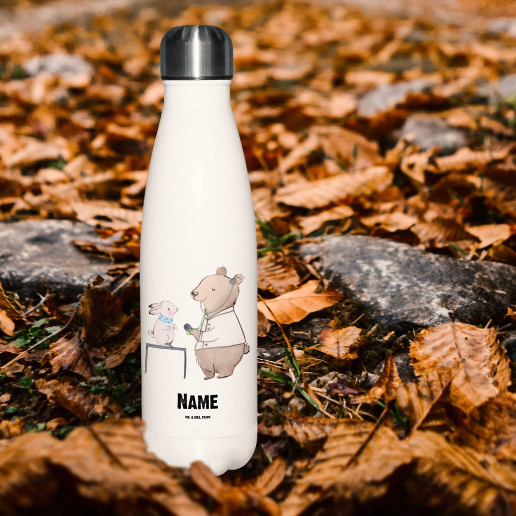 Personalisierte Thermosflasche Tierarzt mit Herz Personalisierte Isolierflasche, Personalisierte Thermoflasche, Personalisierte Trinkflasche, Trinkflasche Mit Namen, Wunschname, Bedrucken, Namensflasche, Beruf, Ausbildung, Jubiläum, Abschied, Rente, Kollege, Kollegin, Geschenk, Schenken, Arbeitskollege, Mitarbeiter, Firma, Danke, Dankeschön