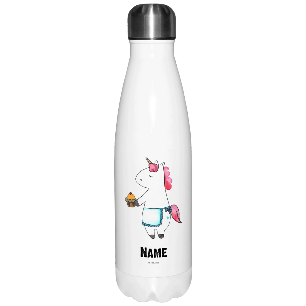 Personalisierte Thermosflasche Einhorn Muffin Personalisierte Isolierflasche, Personalisierte Thermoflasche, Personalisierte Trinkflasche, Trinkflasche Mit Namen, Wunschname, Bedrucken, Namensflasche, Einhorn, Einhörner, Einhorn Deko, Unicorn, Geburtstag, Backen, Muffin, Kekse, Geburtstagsgrüße, Glückwünsche, Liebesgrüße, Grüße