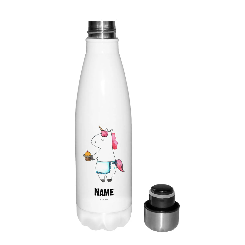 Personalisierte Thermosflasche Einhorn Muffin Personalisierte Isolierflasche, Personalisierte Thermoflasche, Personalisierte Trinkflasche, Trinkflasche Mit Namen, Wunschname, Bedrucken, Namensflasche, Einhorn, Einhörner, Einhorn Deko, Unicorn, Geburtstag, Backen, Muffin, Kekse, Geburtstagsgrüße, Glückwünsche, Liebesgrüße, Grüße