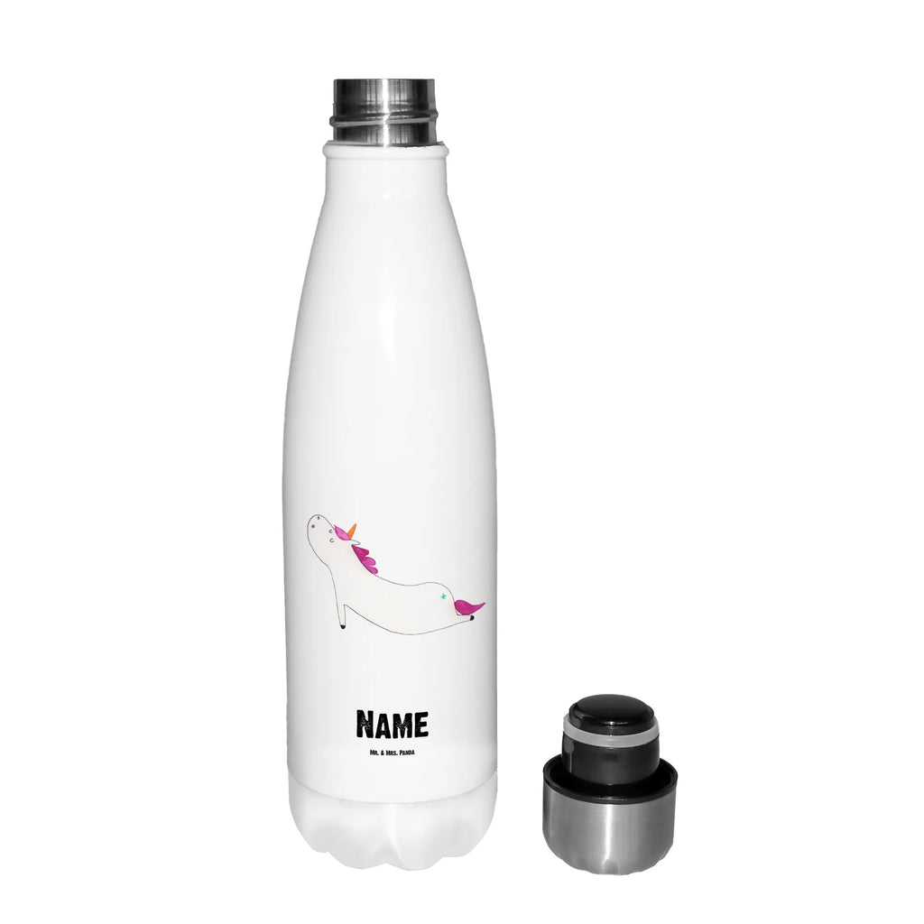 Personalisierte Thermosflasche Einhorn Yoga Personalisierte Isolierflasche, Personalisierte Thermoflasche, Personalisierte Trinkflasche, Trinkflasche Mit Namen, Wunschname, Bedrucken, Namensflasche, Einhorn, Einhörner, Einhorn Deko, Pegasus, Unicorn, Yoga, Namaste, Achtsamkeit, Entspannung, Joga, Yogamatte, Sport, lustig, witzig, süß