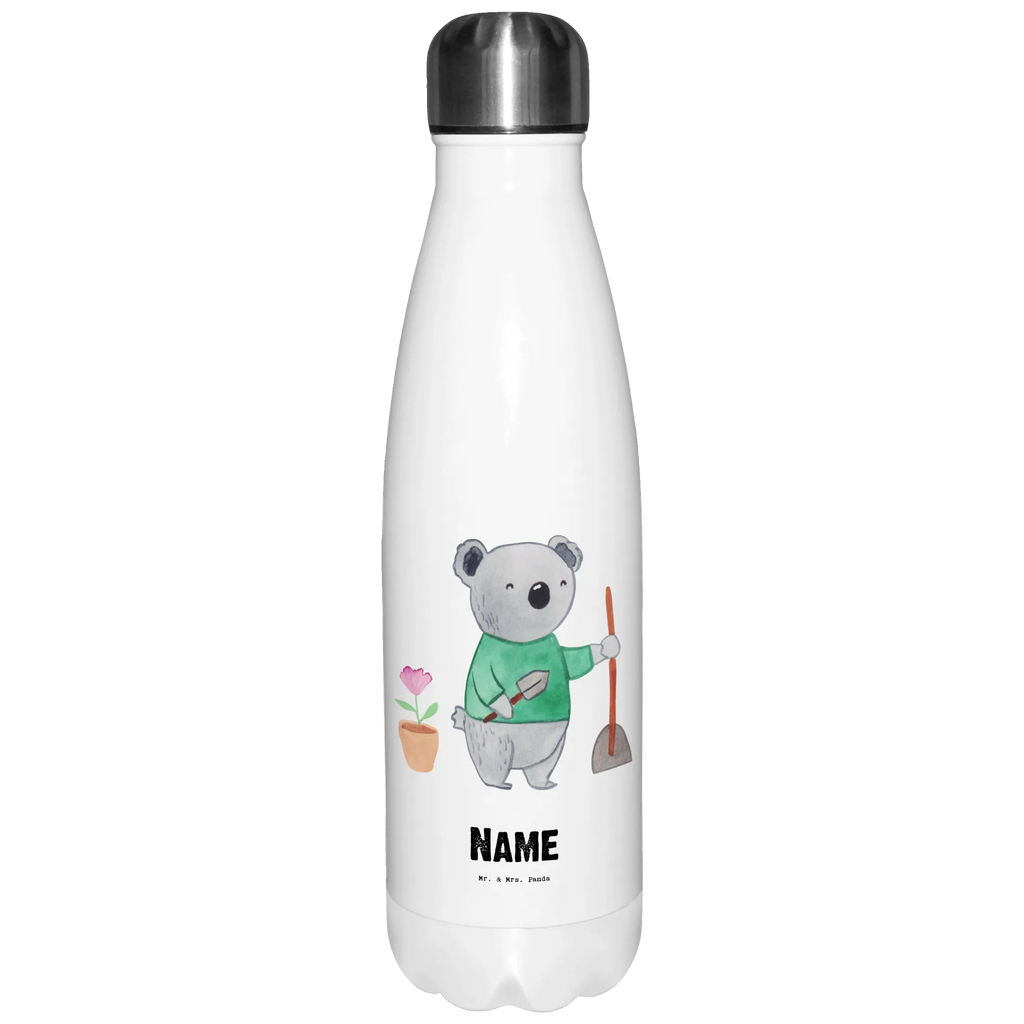 Personalisierte Thermosflasche Garten- und Landschaftsbauerin mit Herz Personalisierte Isolierflasche, Personalisierte Thermoflasche, Personalisierte Trinkflasche, Trinkflasche Mit Namen, Wunschname, Bedrucken, Namensflasche, Beruf, Ausbildung, Jubiläum, Abschied, Rente, Kollege, Kollegin, Geschenk, Schenken, Arbeitskollege, Mitarbeiter, Firma, Danke, Dankeschön, Gärtnerin, Gartenplaner, Gärtnerei, Gartenbau, Hobbygärtnerin, Garten- und Landschaftsbauerin