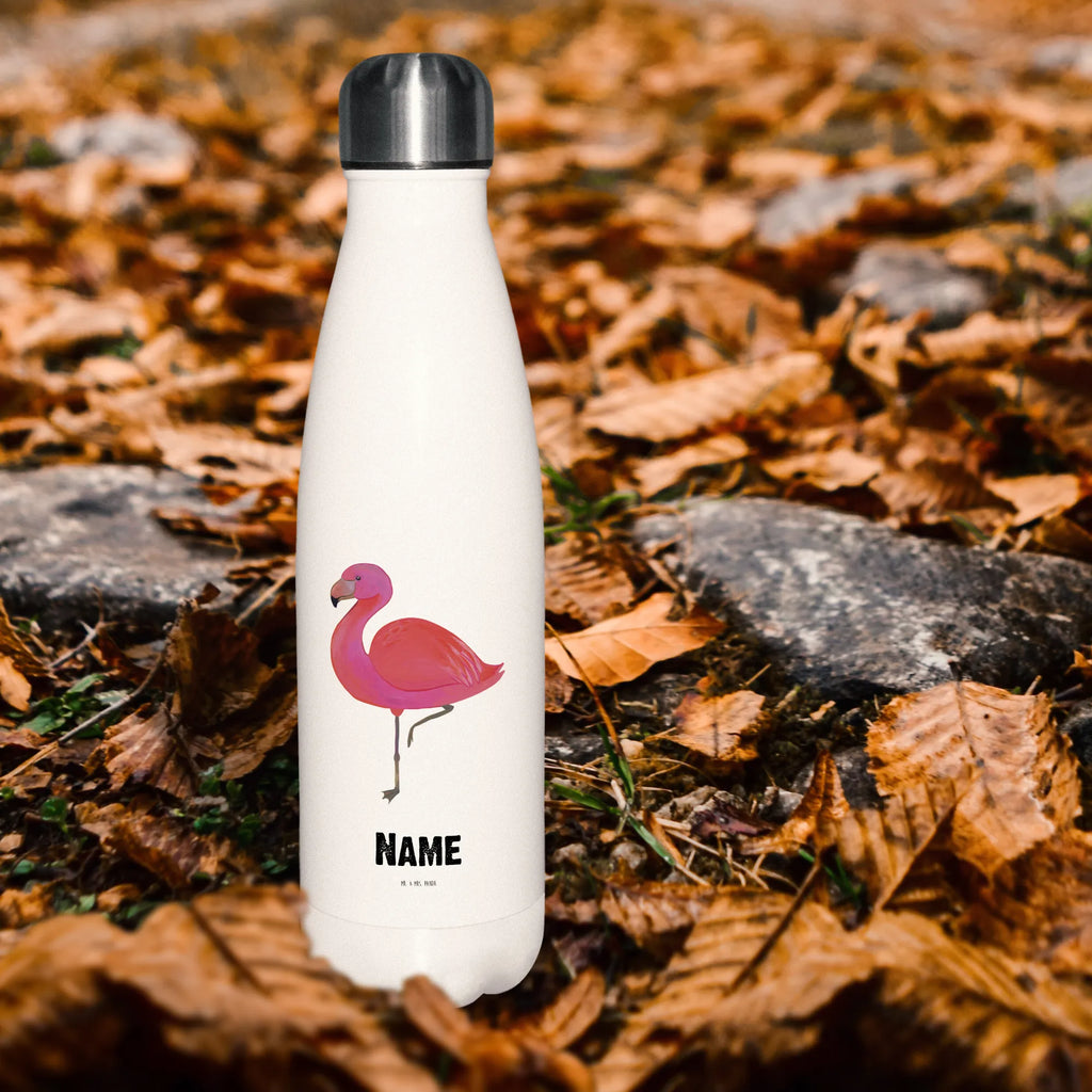 Personalisierte Thermosflasche Flamingo classic Personalisierte Isolierflasche, Personalisierte Thermoflasche, Personalisierte Trinkflasche, Trinkflasche Mit Namen, Wunschname, Bedrucken, Namensflasche, Flamingo, Einzigartig, Selbstliebe, Stolz, ich, für mich, Spruch, Freundin, Freundinnen, Außenseiter, Sohn, Tochter, Geschwister