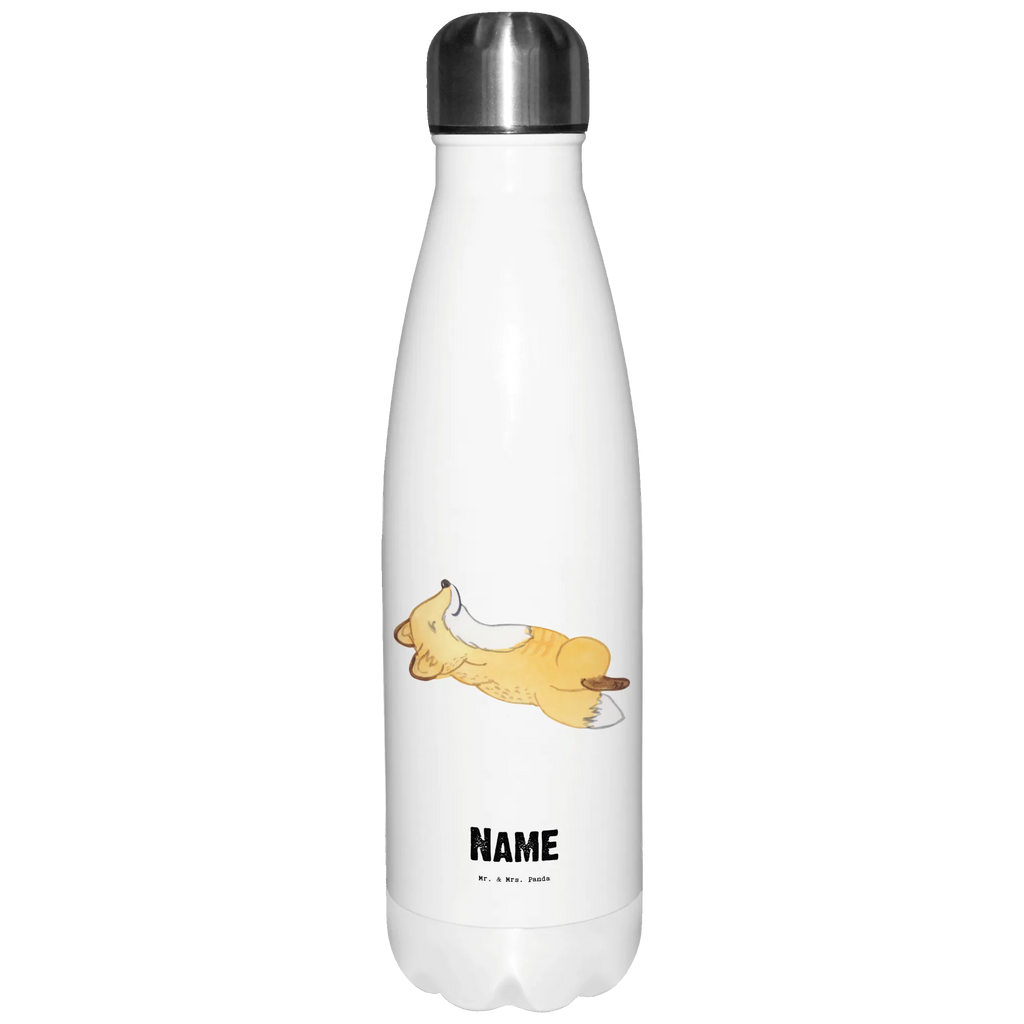 Personalisierte Thermosflasche Fuchs Crunches Personalisierte Isolierflasche, Personalisierte Thermoflasche, Personalisierte Trinkflasche, Trinkflasche Mit Namen, Wunschname, Bedrucken, Namensflasche, Geschenk, Sport, Sportart, Hobby, Schenken, Danke, Dankeschön, Auszeichnung, Gewinn, Sportler, Crunches, Fitness, Bauchpressen, Fitnessstudio