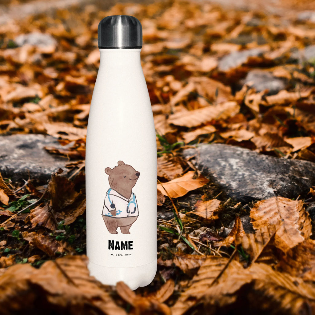 Personalisierte Thermosflasche Arzt mit Herz Personalisierte Isolierflasche, Personalisierte Thermoflasche, Personalisierte Trinkflasche, Trinkflasche Mit Namen, Wunschname, Bedrucken, Namensflasche, Beruf, Ausbildung, Jubiläum, Abschied, Rente, Kollege, Kollegin, Geschenk, Schenken, Arbeitskollege, Mitarbeiter, Firma, Danke, Dankeschön, Arzt, Hausarzt, Mediziner, Doktor, Medizinstudium, Doktortitel, Arztpraxis