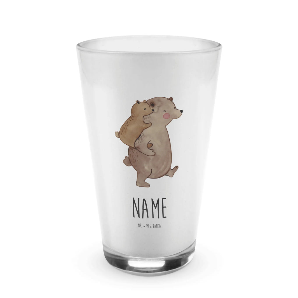 Personalisiertes Glas Papa Bär Bedrucktes Glas, Glas mit Namen, Namensglas, Glas personalisiert, Name, Bedrucken, Familie, Vatertag, Muttertag, Bruder, Schwester, Mama, Papa, Oma, Opa, Geschenk, Vater, Papi, Vati, Onkel, Geburtstag