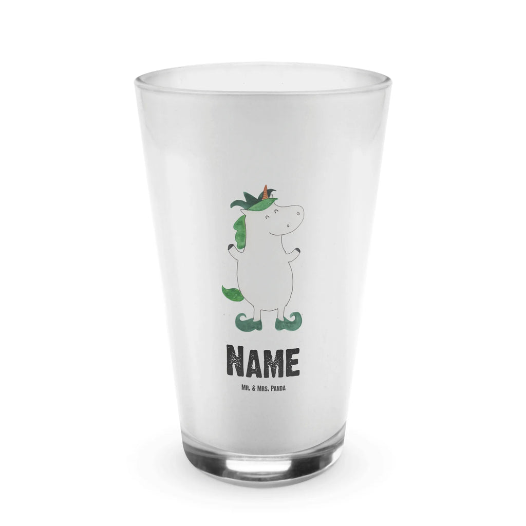 Personalisiertes Glas Einhorn Joker Bedrucktes Glas, Glas mit Namen, Namensglas, Glas personalisiert, Name, Bedrucken, Einhorn, Einhörner, Einhorn Deko, Unicorn, Hofnarr, Kasper, Gaukler, Mittelalter