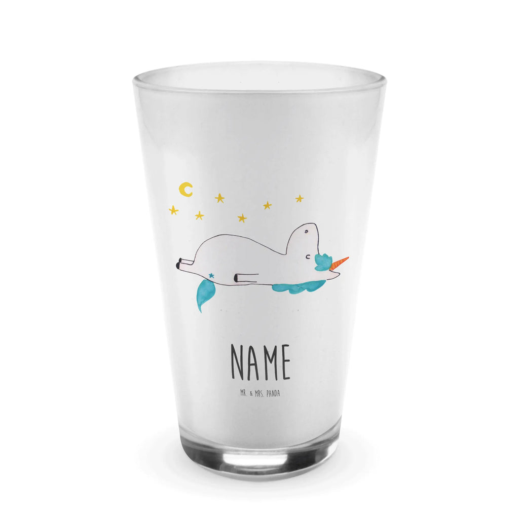 Personalisiertes Glas Einhorn Sternenhimmel Bedrucktes Glas, Glas mit Namen, Namensglas, Glas personalisiert, Name, Bedrucken, Einhorn, Einhörner, Einhorn Deko, Unicorn, Sterne, Dachschaden, Verrückt, Sternenhimmel