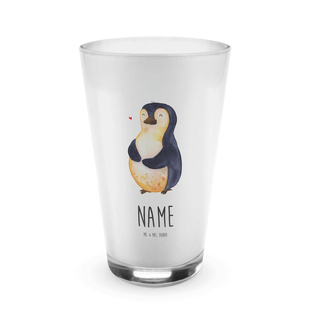 Personalisiertes Glas Pinguin Diät Bedrucktes Glas, Glas mit Namen, Namensglas, Glas personalisiert, Name, Bedrucken, Pinguin, Pinguine, Diät, Abnehmen, Abspecken, Gewicht, Motivation, Selbstliebe, Körperliebe, Selbstrespekt