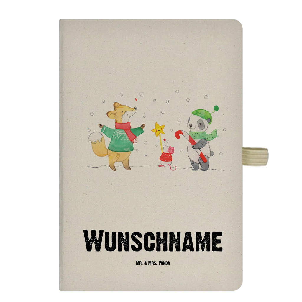 DIN A4 Personalisiertes Notizbuch Winter Weihnachtsfreude Personalisiertes Notizbuch, Notizbuch mit Namen, Notizbuch bedrucken, Personalisierung, Namensbuch, Namen, Winter, Weihnachten, Weihnachtsdeko, Nikolaus, Advent, Heiligabend, Wintermotiv, Weihnachtsmann, Weihnachtstage, Fuchs, Weihnachtsbaum, Tannenbaum, Weihnachtszeit