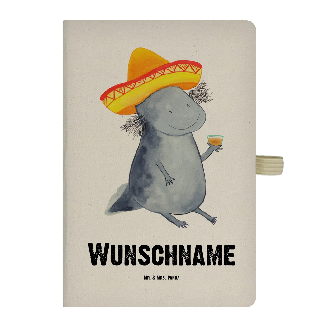 DIN A4 Personalisiertes Notizbuch Axolotl Tequila Personalisiertes Notizbuch, Notizbuch mit Namen, Notizbuch bedrucken, Personalisierung, Namensbuch, Namen, Axolotl, Molch, Mexico, Mexiko, Sombrero, Zitrone, Tequila, Motivation, Spruch, Schwanzlurch, Lurch, Lurche, Axolot, Feuerdrache, Feuersalamander