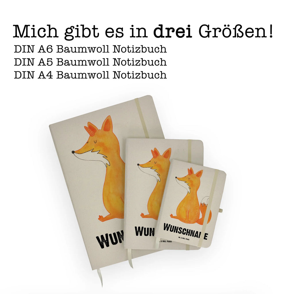 DIN A4 Personalisiertes Notizbuch Fuchshörnchen Personalisiertes Notizbuch, Notizbuch mit Namen, Notizbuch bedrucken, Personalisierung, Namensbuch, Namen, Einhorn, Einhörner, Einhorn Deko, Pegasus, Unicorn, Fuchs, Unicorns, Fuchshörnchen, Fuchshorn, Foxycorn, Füchse