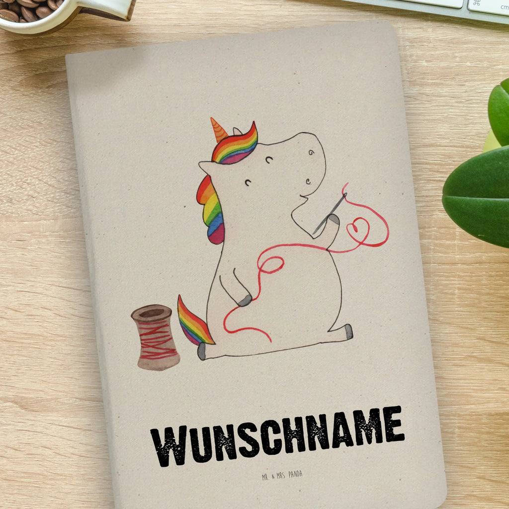 DIN A4 Personalisiertes Notizbuch Einhorn Näherin Personalisiertes Notizbuch, Notizbuch mit Namen, Notizbuch bedrucken, Personalisierung, Namensbuch, Namen, Einhorn, Einhörner, Einhorn Deko, Unicorn, Näherin, nähen, Mädchen, Freundin, Häkeln, Stricken, basteln, Nähzimmer