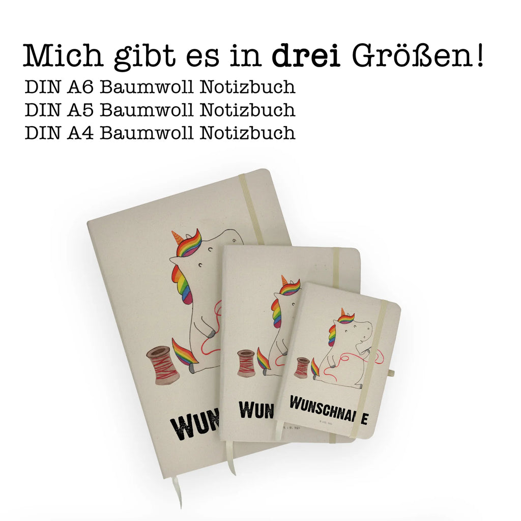 DIN A4 Personalisiertes Notizbuch Einhorn Näherin Personalisiertes Notizbuch, Notizbuch mit Namen, Notizbuch bedrucken, Personalisierung, Namensbuch, Namen, Einhorn, Einhörner, Einhorn Deko, Unicorn, Näherin, nähen, Mädchen, Freundin, Häkeln, Stricken, basteln, Nähzimmer