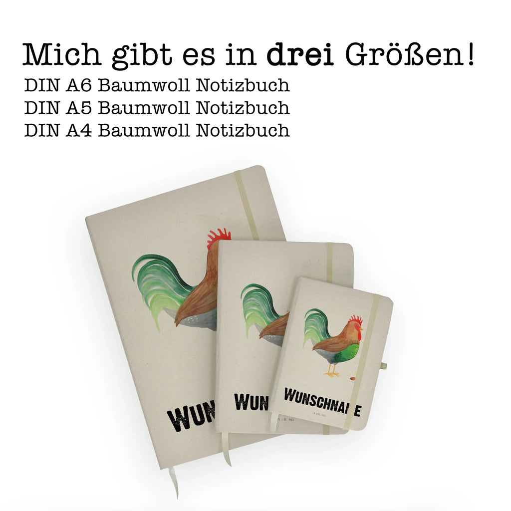 DIN A4 Personalisiertes Notizbuch Hahn mit Korn Personalisiertes Notizbuch, Notizbuch mit Namen, Notizbuch bedrucken, Personalisierung, Namensbuch, Namen, Bauernhof, Hoftiere, Landwirt, Landwirtin, Hahn, Korn, Henne, Eier, Natur