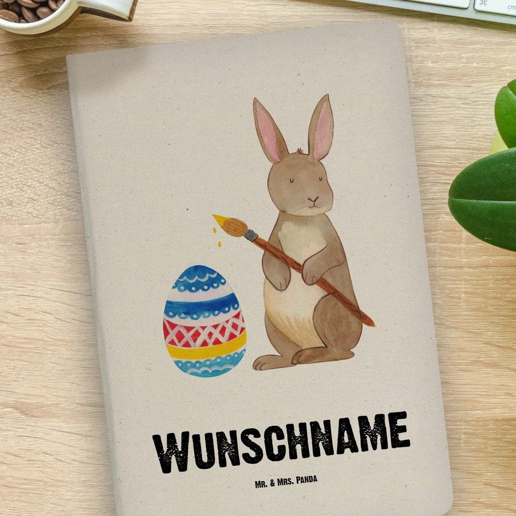 DIN A4 Personalisiertes Notizbuch Hase Eiermalen Personalisiertes Notizbuch, Notizbuch mit Namen, Notizbuch bedrucken, Personalisierung, Namensbuch, Namen, Ostern, Osterhase, Ostergeschenke, Osternest, Osterdeko, Geschenke zu Ostern, Ostern Geschenk, Ostergeschenke Kinder, Ostern Kinder, Frohe Ostern, Ostergrüße, Osterblume, Osterei, bemalte Ostereier, Hase, Kaninchen, Eiermalen