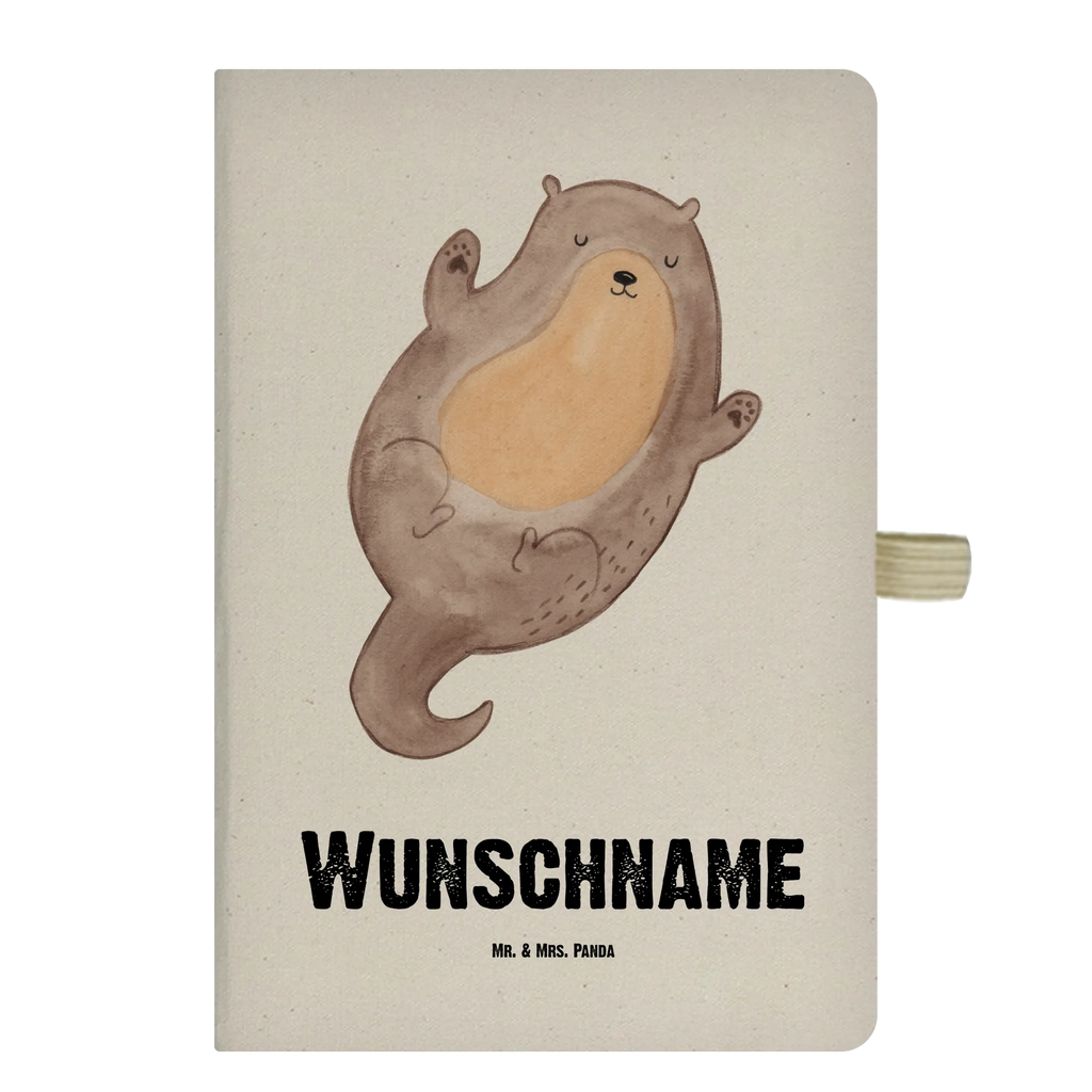 DIN A4 Personalisiertes Notizbuch Otter Umarmen Personalisiertes Notizbuch, Notizbuch mit Namen, Notizbuch bedrucken, Personalisierung, Namensbuch, Namen, Otter, Fischotter, Seeotter, Otter Seeotter See Otter