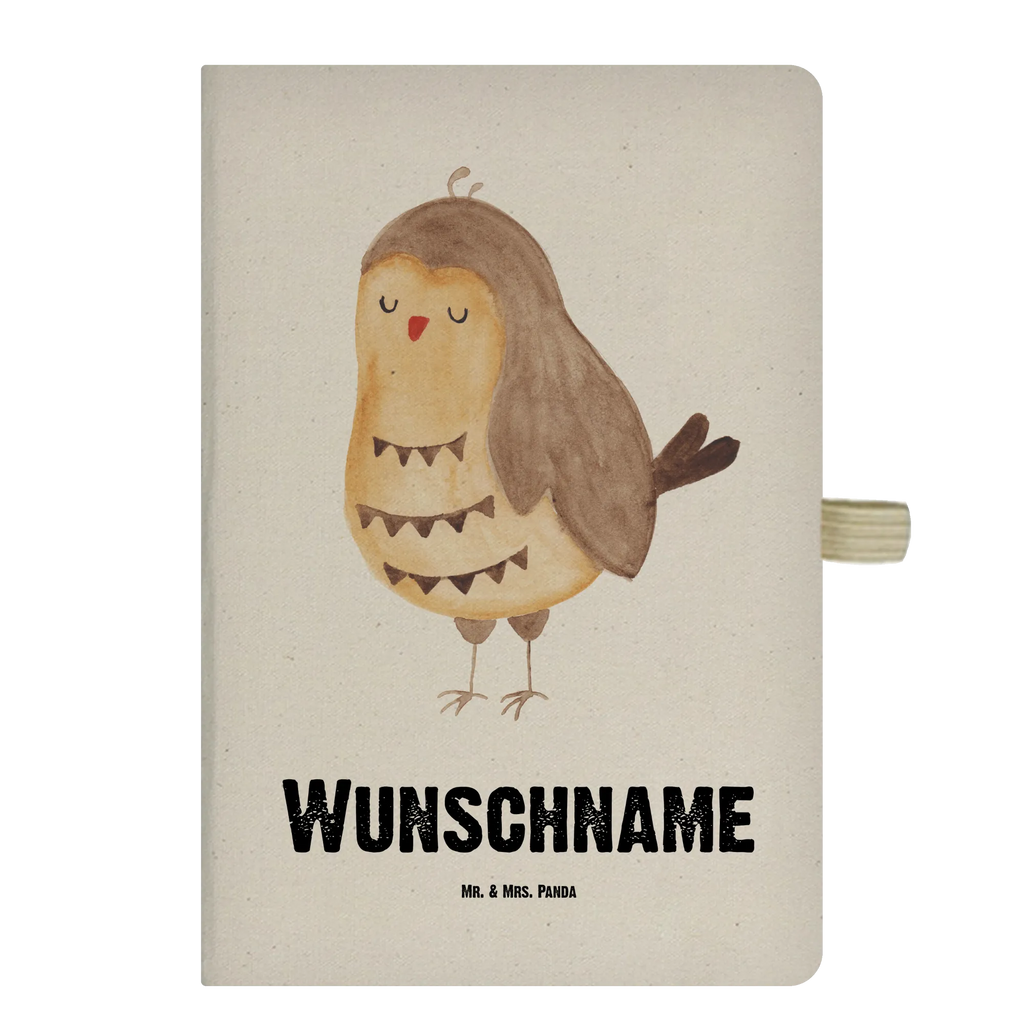 DIN A4 Personalisiertes Notizbuch Eule Zufrieden Personalisiertes Notizbuch, Notizbuch mit Namen, Notizbuch bedrucken, Personalisierung, Namensbuch, Namen, Eule, Eule Spruch, Eule deko, Owl, Liebe Spruch, Romantisch, Wortspiel lustig, Spruch schön, Geschenk Hochzeitstag