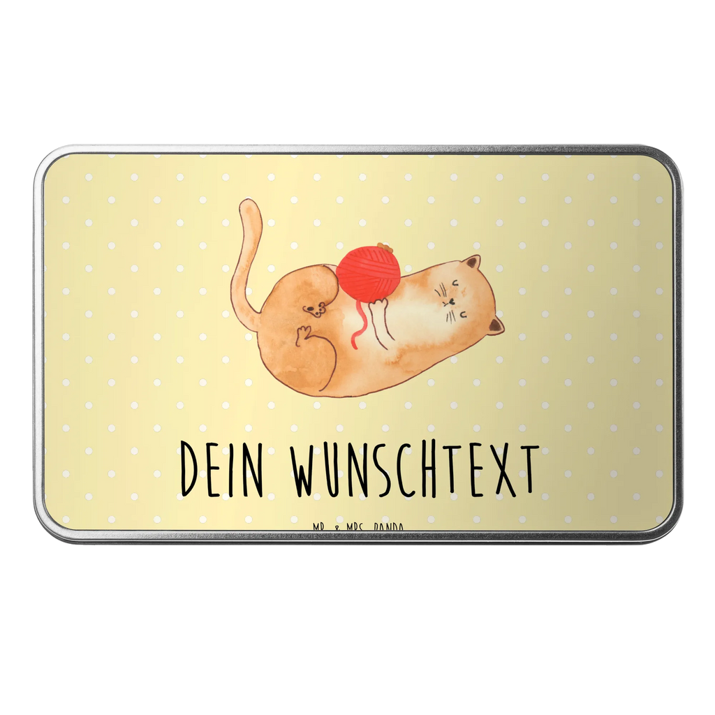 Personalisierte Metalldose Katzen Wollknäul Personalisierte Metalldose, Dose mit Namen, Namensdose, Kiste mit Namen, Namenskiste, Katze, Katzenmotiv, Katzenfan, Katzendeko, Katzenfreund, Katzenliebhaber, Katzenprodukte, Katzenartikel, Katzenaccessoires, Katzensouvenirs, Katzenliebhaberprodukte, Katzenmotive, Katzen, Kater, Mietze, Cat, Cats, Katzenhalter, Katzenbesitzerin, Haustier, Wollknäuel, Wolle, Spielen, Spiel, verspielt