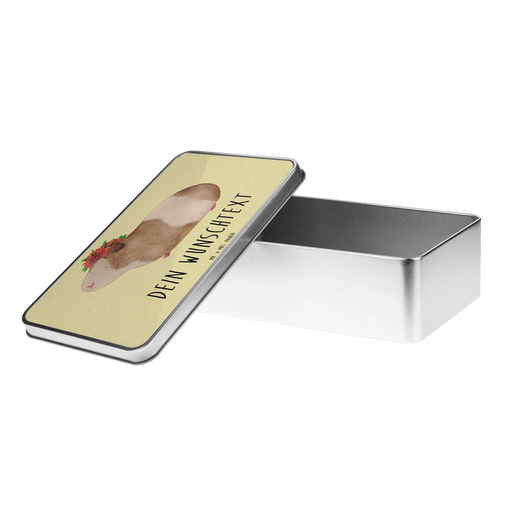 Personalised metal tin Guinea pig wisdom Personalisierte Metalldose, Dose mit Namen, Namensdose, Kiste mit Namen, Namenskiste, Tiermotive, Gute Laune, lustige Sprüche, Tiere, Meerschweinchen, Meerie, Meeries, Wunder, Blumenkind, Realität, Spruch, Weisheit, Motivation, Wunderland