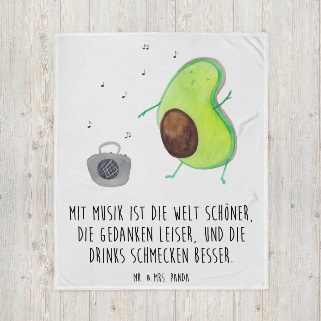 Kuscheldecke Avocado Tanzen Decke, Wohndecke, Tagesdecke, Wolldecke, Sofadecke, Avocado, Veggie, Vegan, Gesund