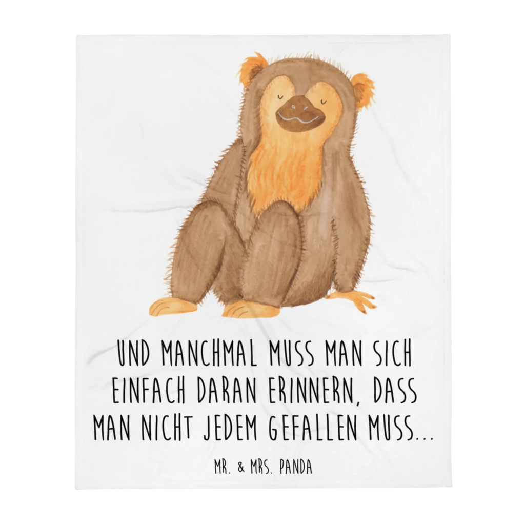 Kuscheldecke Affe Decke, Wohndecke, Tagesdecke, Wolldecke, Sofadecke, Afrika, Wildtiere, Affe, Äffchen, Affen, Selbstliebe, Respekt, Motivation, Selbstachtung, Liebe, Selbstbewusstsein, Selfcare