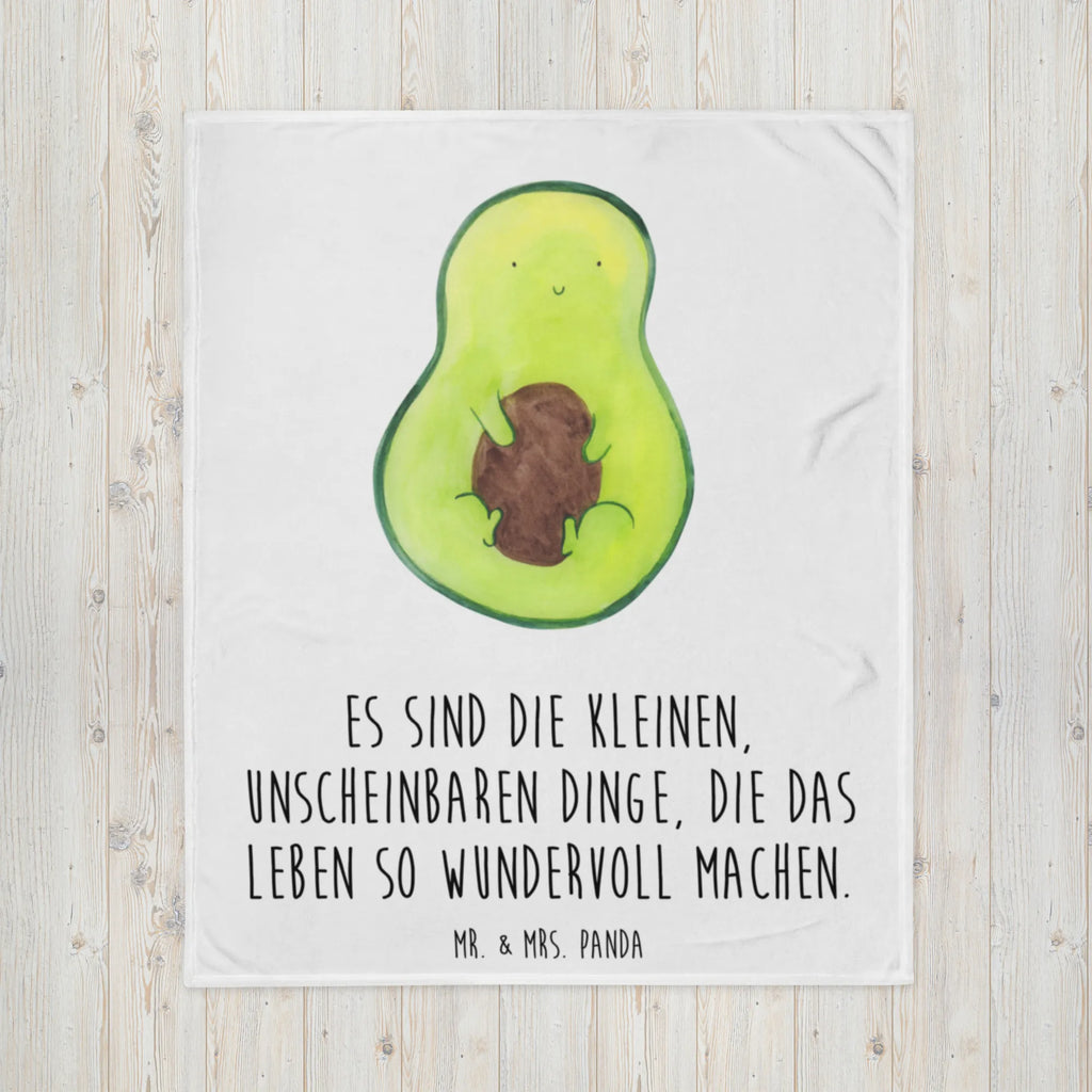 Kuscheldecke Avocado mit Kern Decke, Wohndecke, Tagesdecke, Wolldecke, Sofadecke, Avocado, Veggie, Vegan, Gesund, Avokado, Avocadokern, Kern, Pflanze, Spruch Leben