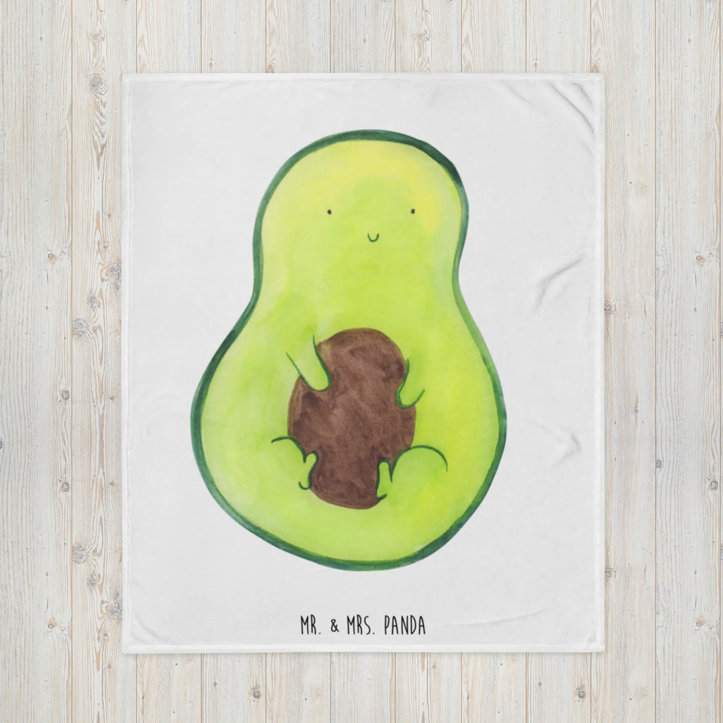 Kuscheldecke Avocado mit Kern Decke, Wohndecke, Tagesdecke, Wolldecke, Sofadecke, Avocado, Veggie, Vegan, Gesund, Avokado, Avocadokern, Kern, Pflanze, Spruch Leben