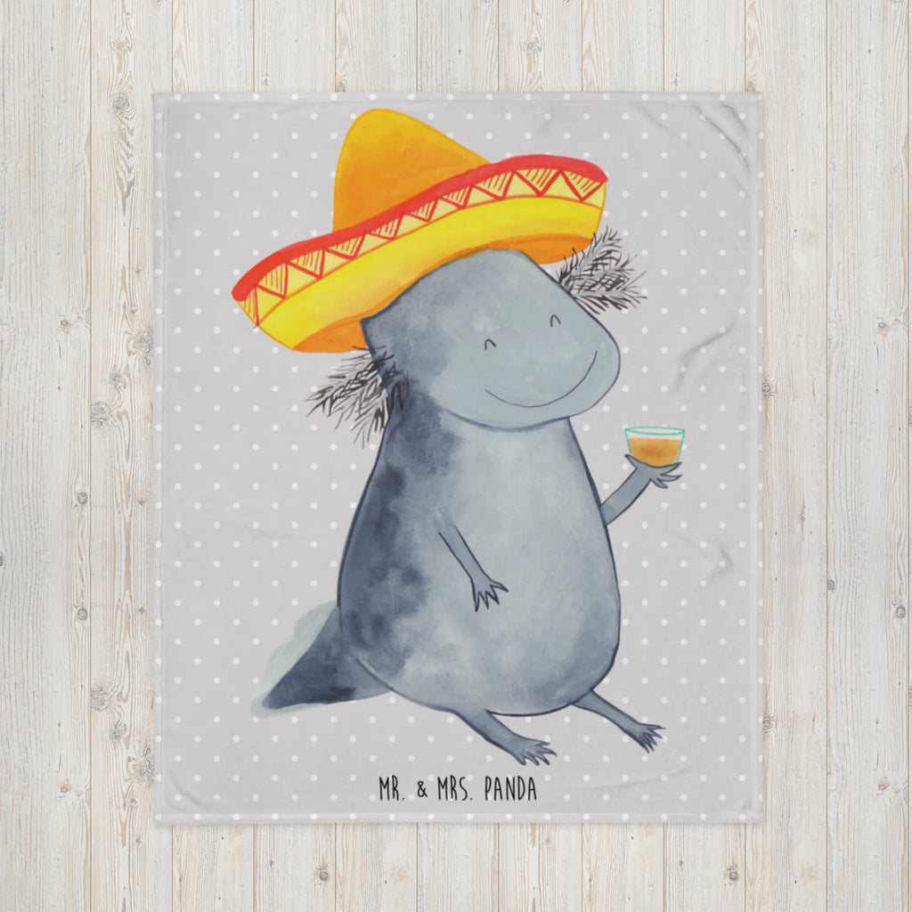 Kuscheldecke Axolotl Tequila Decke, Wohndecke, Tagesdecke, Wolldecke, Sofadecke, Axolotl, Molch, Mexico, Mexiko, Sombrero, Zitrone, Tequila, Motivation, Spruch, Schwanzlurch, Lurch, Lurche, Axolot, Feuerdrache, Feuersalamander