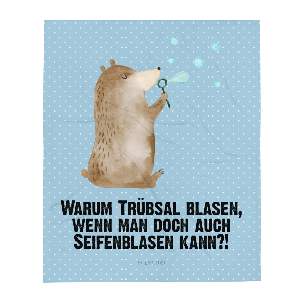 Kuscheldecke Bär Seifenblasen Decke, Wohndecke, Tagesdecke, Wolldecke, Sofadecke, Bär, Teddy, Teddybär, Seifenblasen Bär Lustig Sein Glücklich Traurig Happy