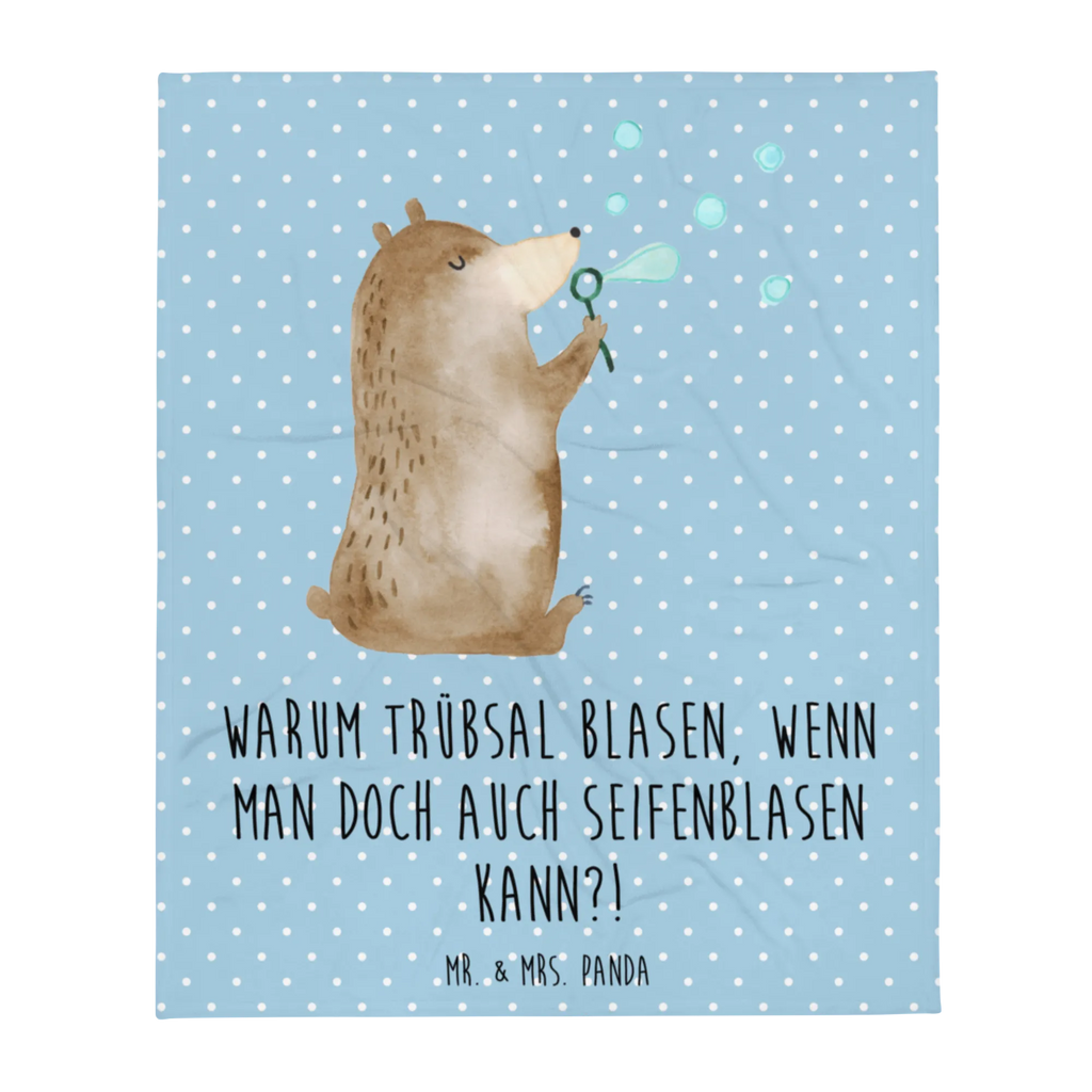 Kuscheldecke Bär Seifenblasen Decke, Wohndecke, Tagesdecke, Wolldecke, Sofadecke, Bär, Teddy, Teddybär, Seifenblasen Bär Lustig Sein Glücklich Traurig Happy