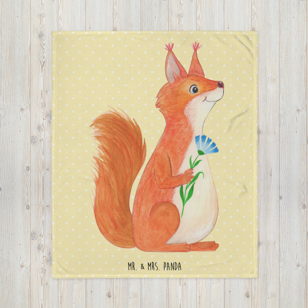 Kuscheldecke Eichhörnchen Blume Decke, Wohndecke, Tagesdecke, Wolldecke, Sofadecke, Tiermotive, Gute Laune, lustige Sprüche, Tiere, Eichhörnchen, Eichhorn, Spruch positiv, Lachen, Spaß, Motivation Sprüche, Motivation Bilder, glücklich Spruch, Spruch Deko