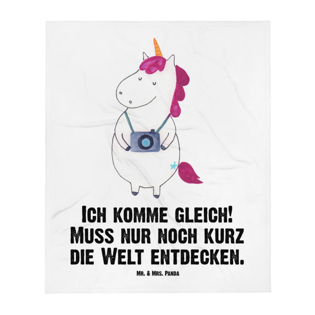 Kuscheldecke Einhorn Fotograf Decke, Wohndecke, Tagesdecke, Wolldecke, Sofadecke, Einhorn, Einhörner, Einhorn Deko, Pegasus, Unicorn, Fotograf, Fotografie, Kamera, Reisen, Weltreise, Weltenbummler, Urlaub, Tourist, Kurztrip, Reise, Städtereise