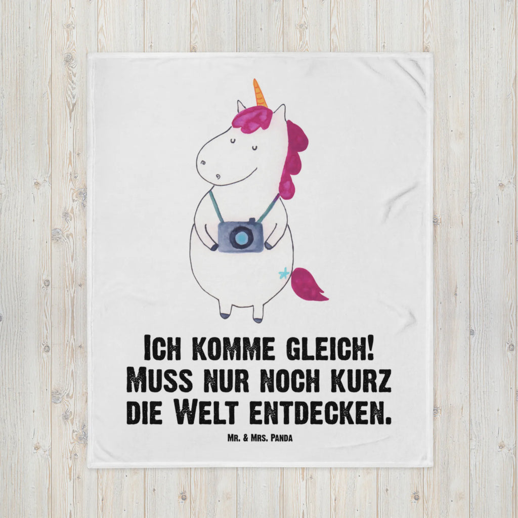 Kuscheldecke Einhorn Fotograf Decke, Wohndecke, Tagesdecke, Wolldecke, Sofadecke, Einhorn, Einhörner, Einhorn Deko, Pegasus, Unicorn, Fotograf, Fotografie, Kamera, Reisen, Weltreise, Weltenbummler, Urlaub, Tourist, Kurztrip, Reise, Städtereise