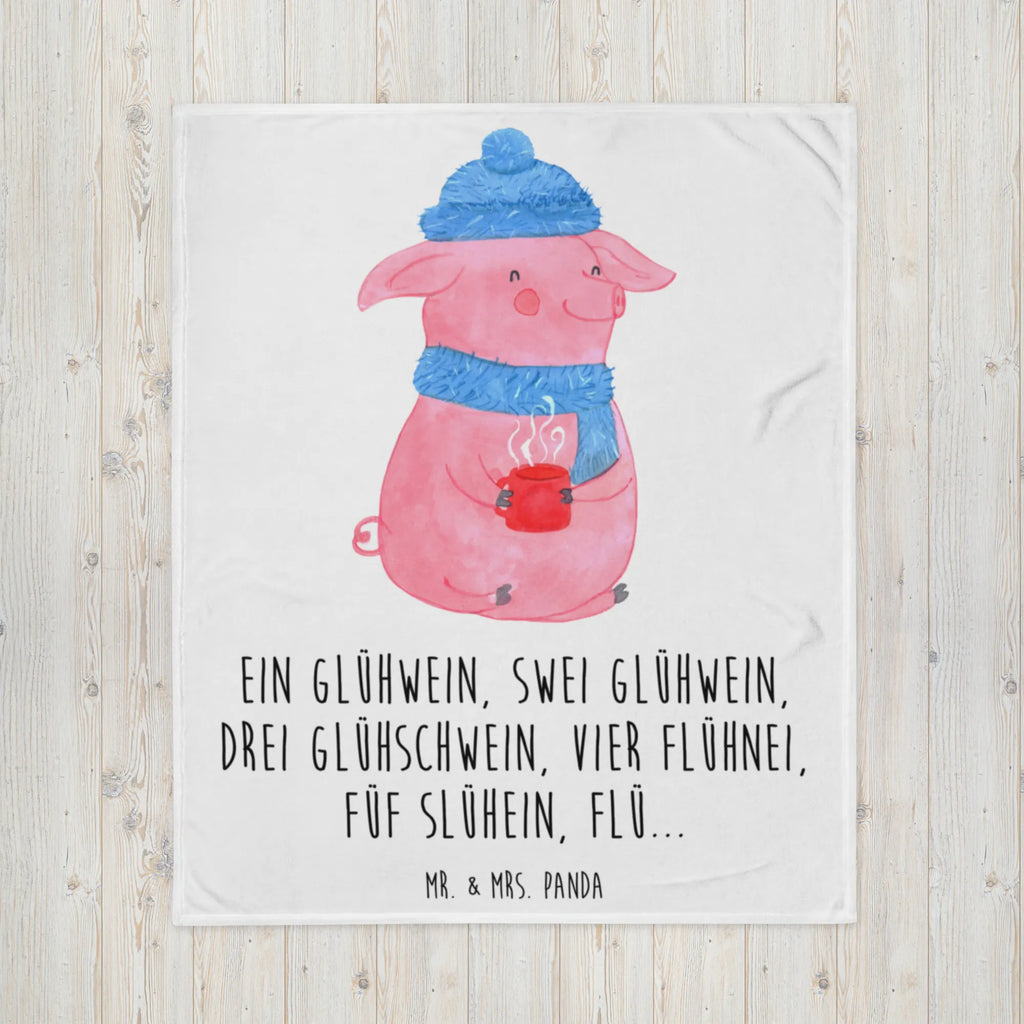 Kuscheldecke Schweinchen Glühwein Decke, Wohndecke, Tagesdecke, Wolldecke, Sofadecke, Winter, Weihnachten, Weihnachtsdeko, Nikolaus, Advent, Heiligabend, Wintermotiv, Glühwein, Betrunken, Weihnachtsmarkt, Spruch