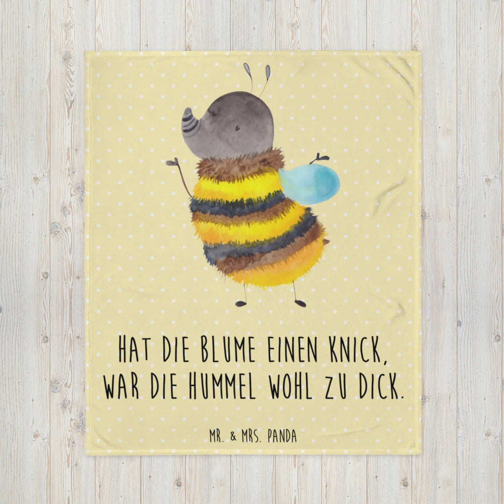 Kuscheldecke Hummel flauschig Decke, Wohndecke, Tagesdecke, Wolldecke, Sofadecke, Tiermotive, Gute Laune, lustige Sprüche, Tiere, Hummel, Flauschig, Biene, Blume, Natur