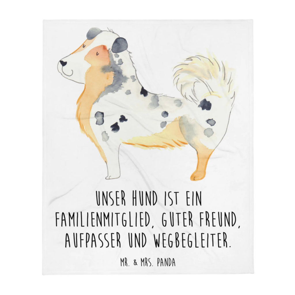 Kuscheldecke Australien Shepherd Decke, Wohndecke, Tagesdecke, Wolldecke, Sofadecke, Hund, Hundemotiv, Haustier, Hunderasse, Tierliebhaber, Hundebesitzer, Sprüche, Australien Shepherd, Shepherd, Hundeliebe, Familienhund, Spruch